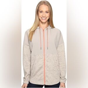 Columbia Lost Lager Hoodie heather flint grey outdoors hiking sz xs